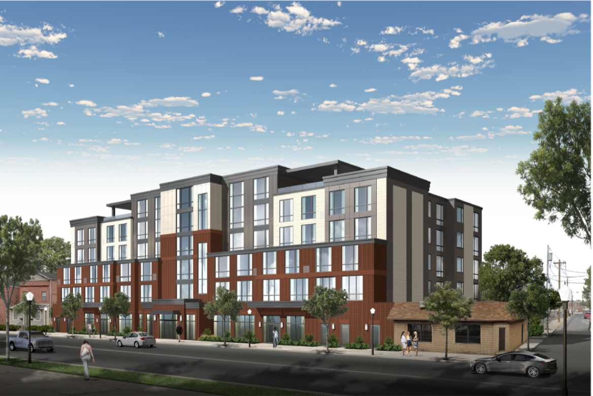 New Five-story Multi Family Mixed Use Building